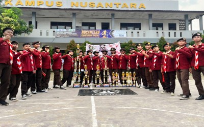 Pramuka MTs. Fathul ‘Uluum Borong Prestasi di Nusantara Scout Competition Season 3
